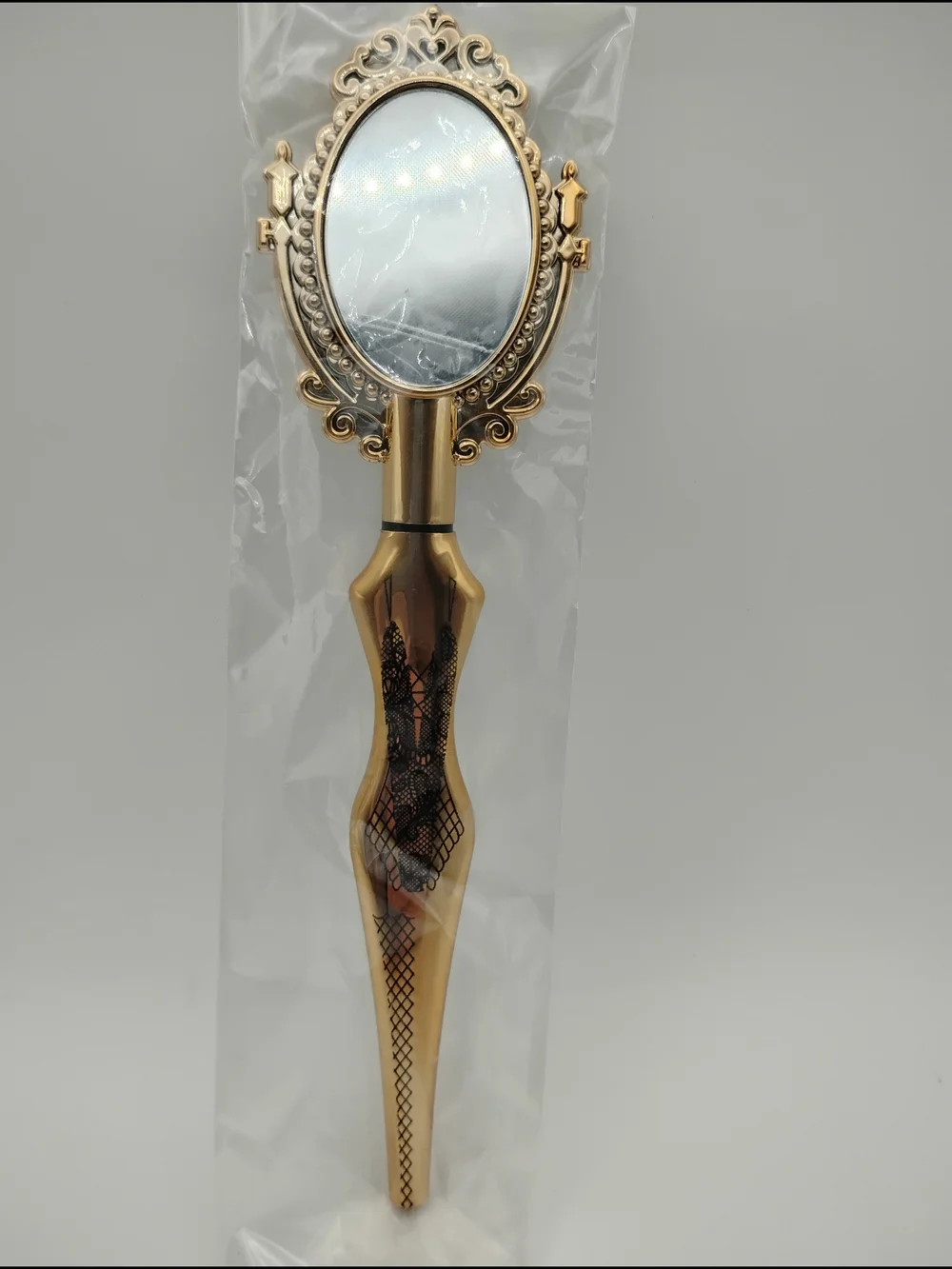 Gold Decorative Liquid Eyeliner Pen with Mirror
